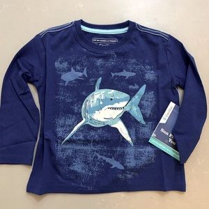 NWT Coolibar Toddler Coco Plum Everyday Long Sleeve Graphic T-Shirt Size 2T